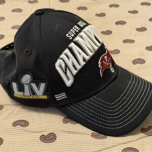 Buccaneers Super Bowl LIV Champions Black Cap